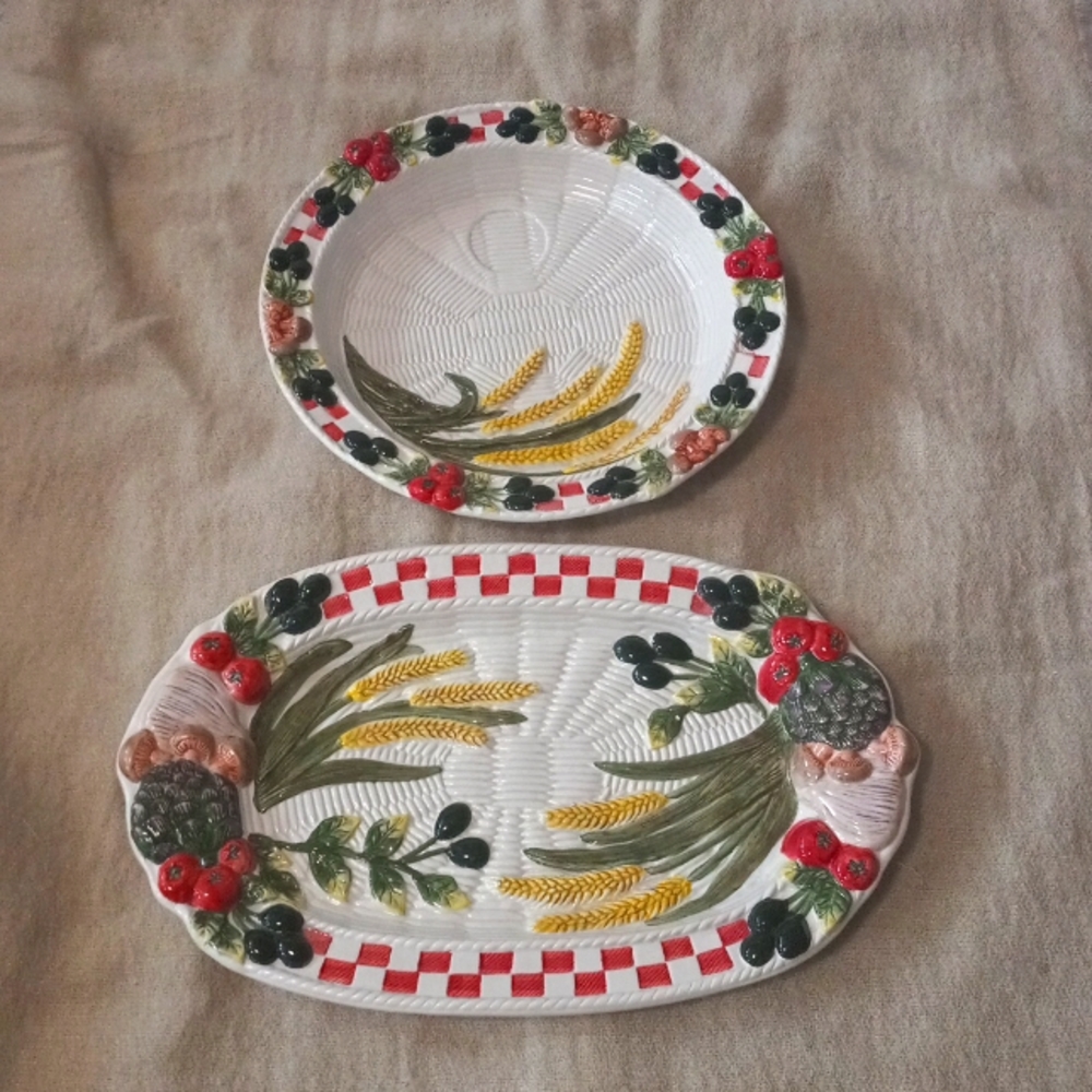 Fitz & Floyd Omnibus Serving Platter